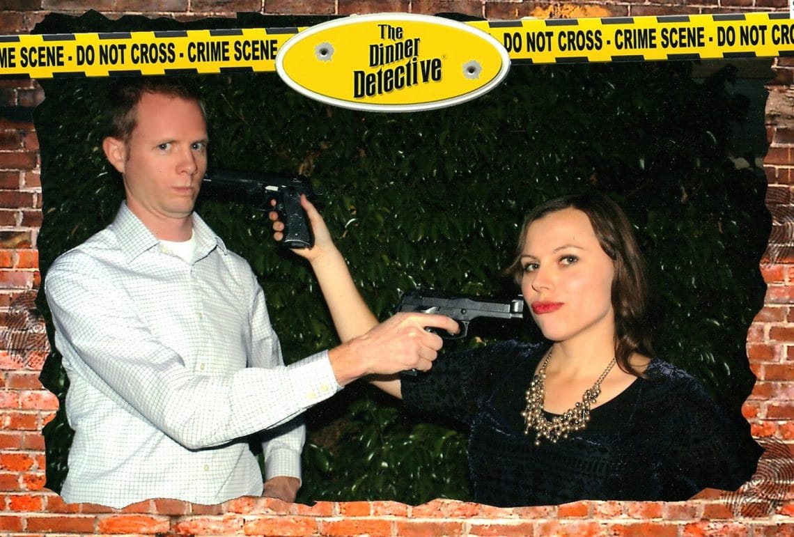 Murder mystery date night. 