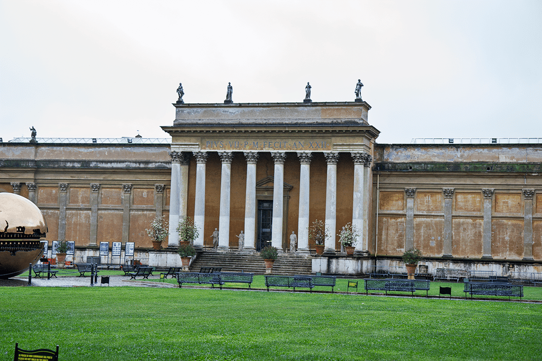 Views of the Vatican in Rome, Italy. 