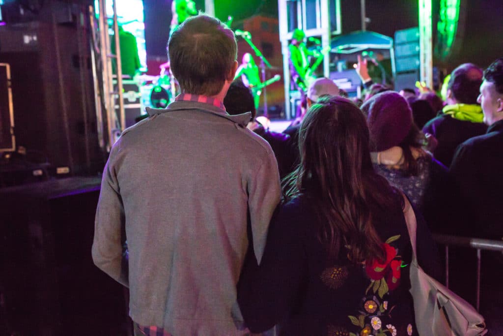 Go see a band play for date night. 