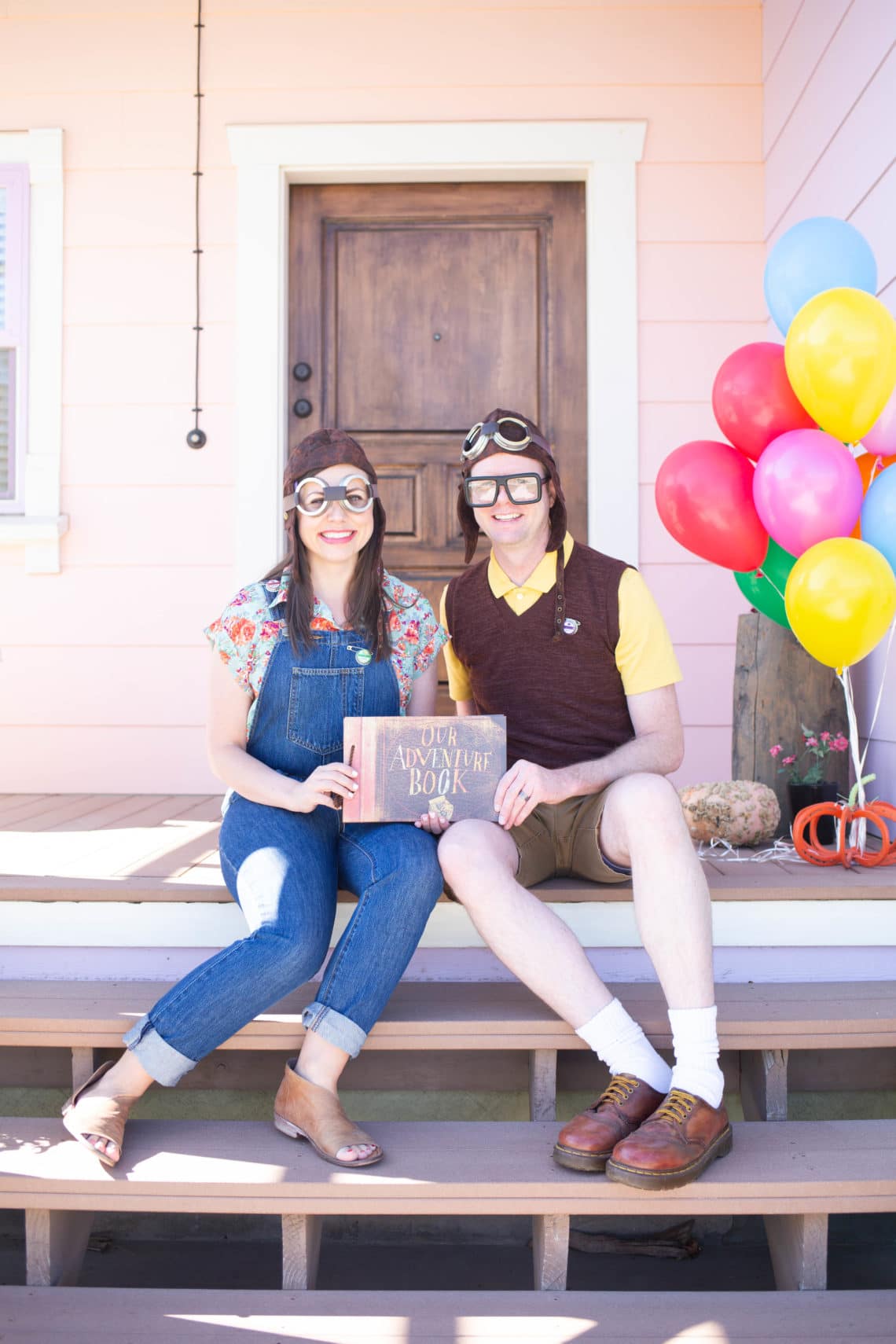 Carl and Ellie from up Costume. 